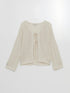 LC Waikiki V Neck Women's Tricot Cardigan